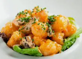 Creamy Shrimp Tempura