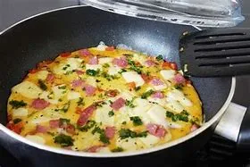 Spinach & Mushroom Omelette