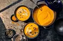 Vegetarian Autumn Squash Soup - Group