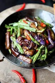 Eggplant w.String Bean