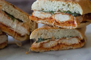 Chicken Parmigiana Panini