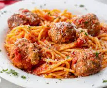 Spaghetti With Meatballs