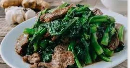 Sauteed Beef With Chinese Broccoli