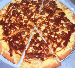 The Vegan BBQ Pizza Club