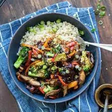 Vegetable Teriyaki Entree