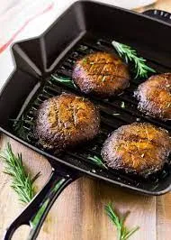 Portobello Mushroom in Black Pepper Sauce