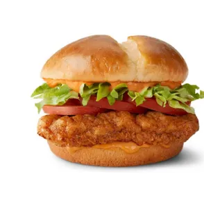 Spicy Deluxe Crispy Chicken Sandwich