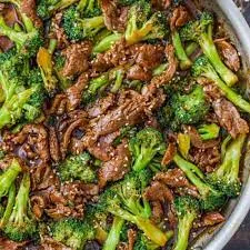 Beef With Broccoli (Vegetarian 'Meat')