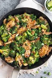 Chicken With Broccoli Entree