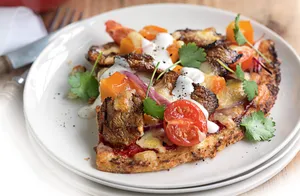 Tender Baby lamb Pizza