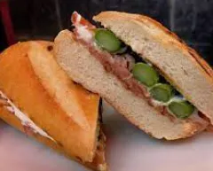Prosciutto Di Parma And Asiago Sandwich