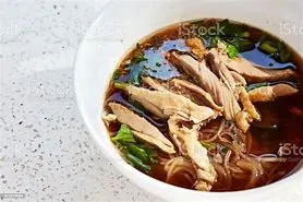 Roast Duck With Noodle Soup