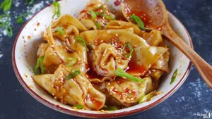 Sichuan Wonton With Red Oil
