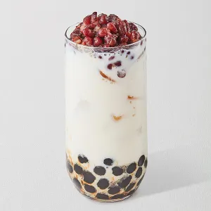 Red Bean Milk Tea Size Large