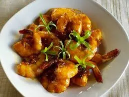 Shrimp Sauteed In Special Sauce Lunch
