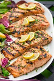 Grilled Atlantic Salmon