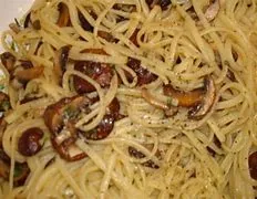 Linguini w. Mushrooms