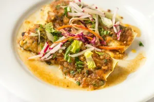 Black Beans and Spinach Enchiladas