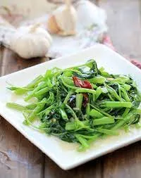 Chinese Water Spinach in Fooyu Sauce