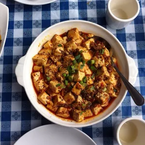 Chef's Ma Paul Diced Fish And Crispy Tofu