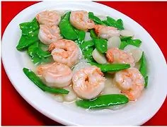 Shrimp with Snow Peas