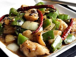 Fish Fillet with Black Bean Sauce .豆豉鱼片