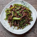 Sautéed Beef w. Asian Chili