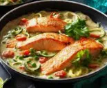 Salmon With Green Curry Specialty