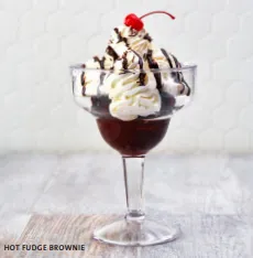 Hot Fudge Brownie