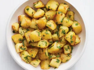 Side Of Roasted Lemon Potatoes