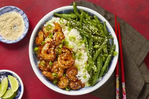 Shrimp and Chicken with Hoisin Sauce