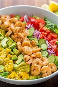 Shrimp Deluxe Salad Platter