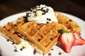 Waffles With Chocolate Chips