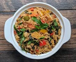 Vegan Thai Fried Rice With Vegetable