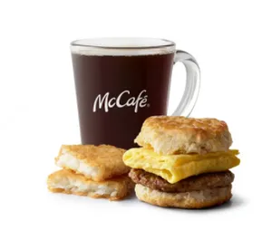 Sausage Biscuit with Egg Meal