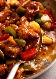 Sweet And Sour Pork Entree