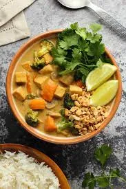 Vegan MASSAMAN Curry With Tofu