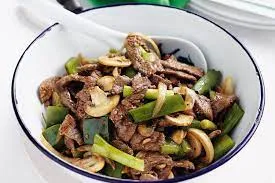Beef with Black Bean Sauce