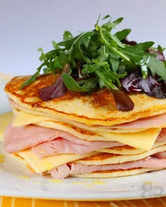 Pancakes With Ham