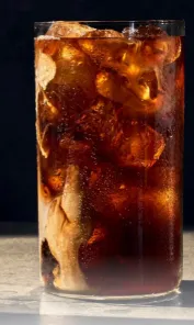 Iced 100% Colombian Dark Roast Coffee