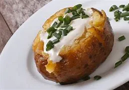 Baked Potato w/ Sour Cream