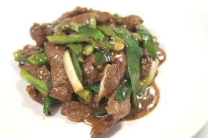 Sauteed Lamb With Scallions