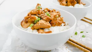 Chicken With Garlic Sauce