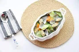 Sauteed Manila Clam With Bitter Melon