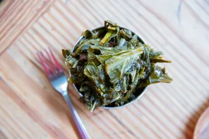 Collard Greens With Applewood Smoked Bacon