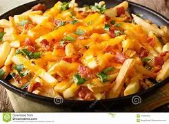 Bacon, Parsley, & Cheddar Cheese Spiral Fries