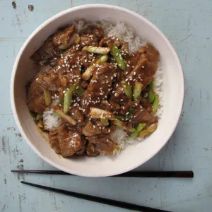 Stir Fried Beef Fillets W. Scallions