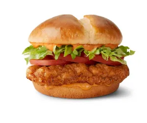 Spicy Deluxe Crispy Chicken Sandwich