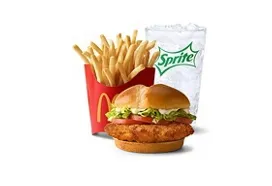 Deluxe Crispy Chicken Sandwich Combo Meal