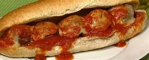 Meatball Parm Hero